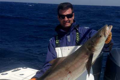 Sailfish on the line